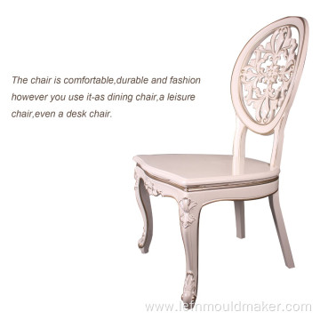 Hot sale Baroque style Oval dining Chair